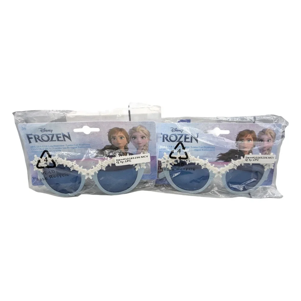 Disney Frozen Kids Snowflake Sunglasses Blue 2 Pack 10265236.MCV